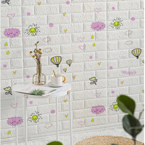 Papel Tapiz 3D de Espuma - Hogar - Total