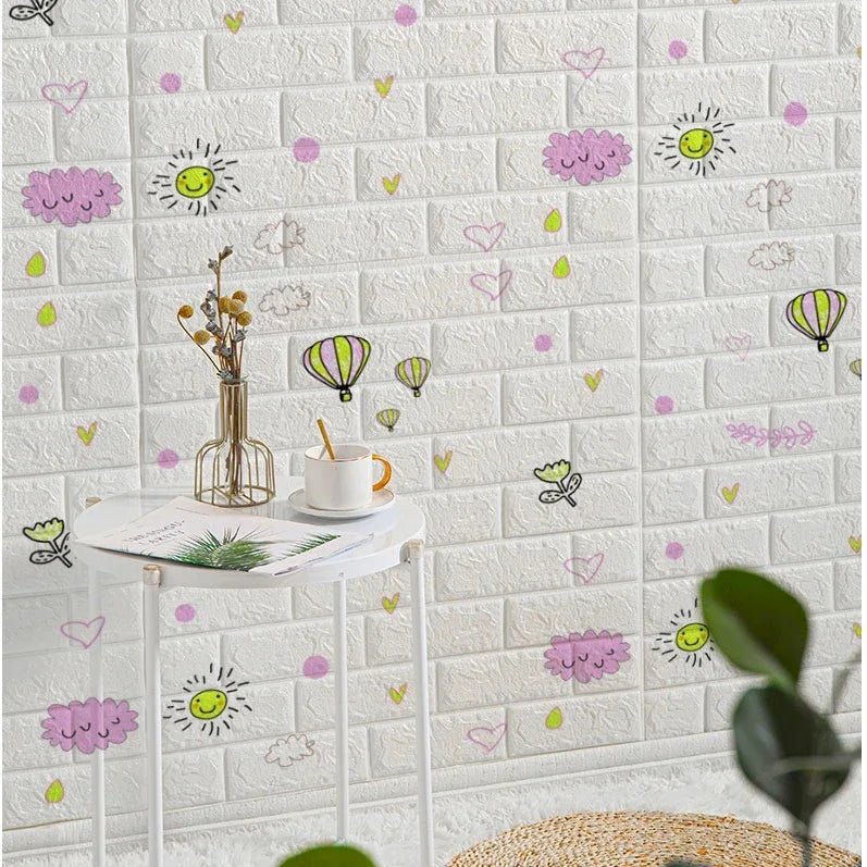 Papel Tapiz 3D de Espuma - Hogar - Total