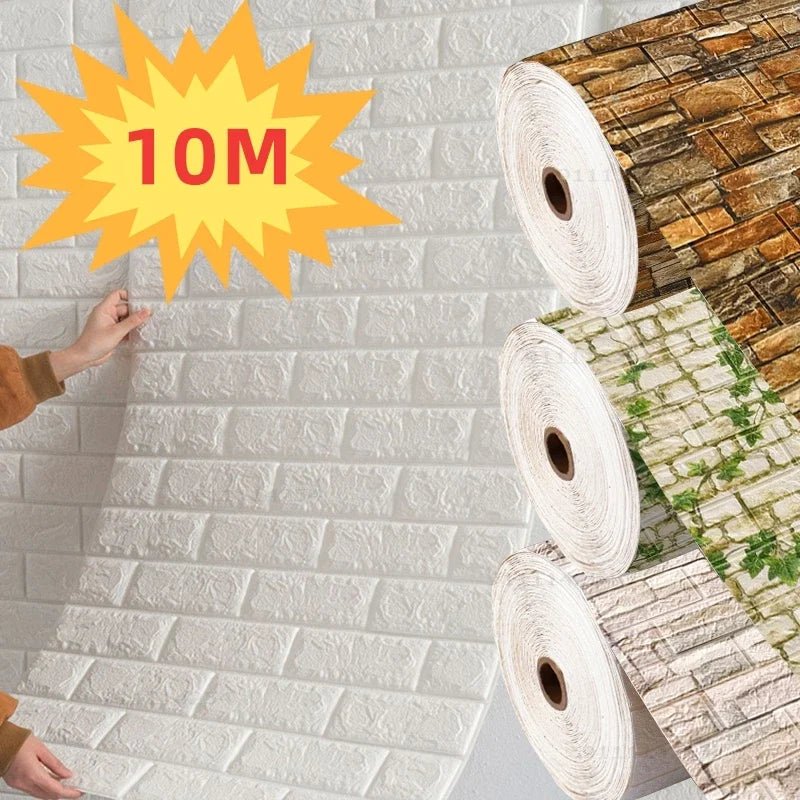 Papel Tapiz 3D de Espuma - Hogar - Total