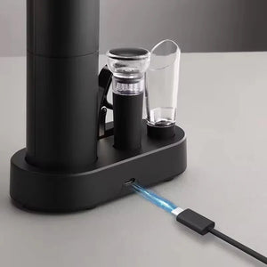 Set Abridor de Vino Eléctrico - Hogar - Total